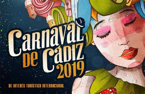 Cartel oficial del Carnaval de Cádiz 2019