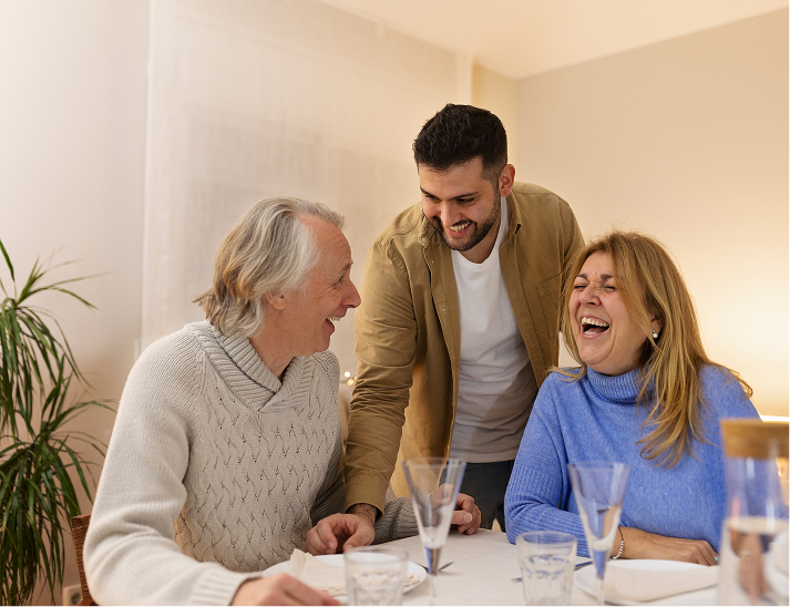 Unterkunft bei einer Familie