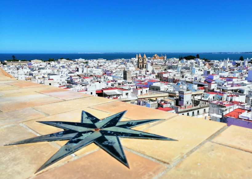View of Cádiz from Torre Tavira